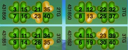 Rainbow Riches Bingo Card