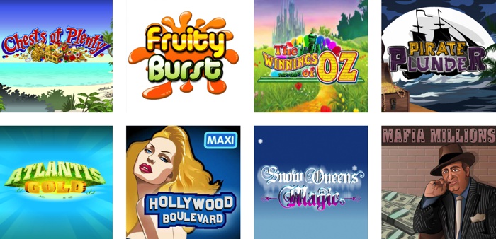 Side Games and Slots at Bucky Bingo