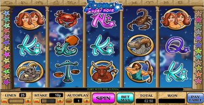 Zodiac Supernova Slot